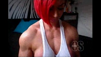 Sexo mulher forte musculosas