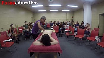 Aula de massagem sex