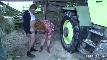 Granni sex in farm
