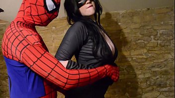 Catwoman and spiderman sex porn