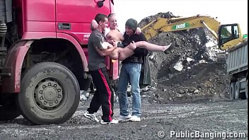 Sex at construction site