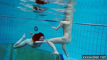 Couples sex swimming pool gif