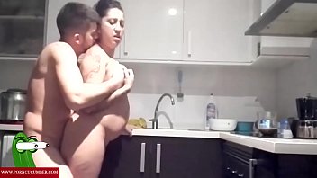 Sex hard kitchen