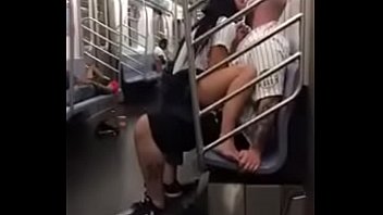 Sex mon in bus metro japan