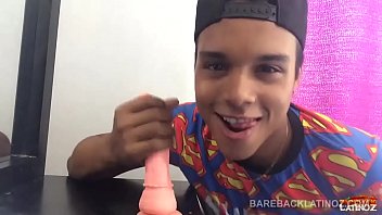 Gay boy sex dildo