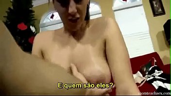 Coroa brasileira querendo sexo com filho