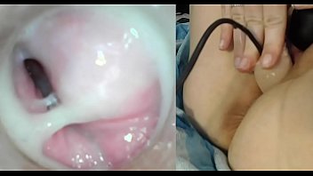 Camera inside vagina during sex