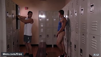 Porn gay sex gym