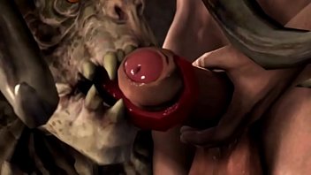 Animation gay sex monster