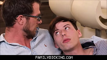 Stepdad and son sex video gay