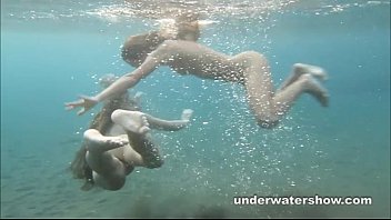 Hentai sex on the beach underwater