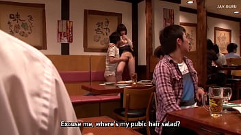 Sexo japones com a colher restaurante