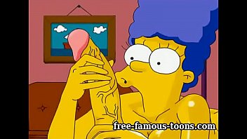 Marge simpson nua fazendo sexo