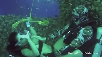 Sex underwater lesbians trib scuba