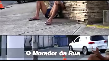 Gays fazendo sexo com morador de rua