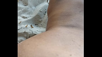 Sexo na praia de nudismo tambaba casal