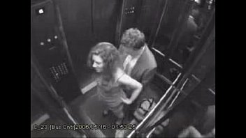 Security cam sex elevator