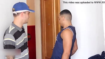 Sexo gay filmou com a webcam