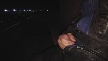 Leather motorcycle jacket sex gay video