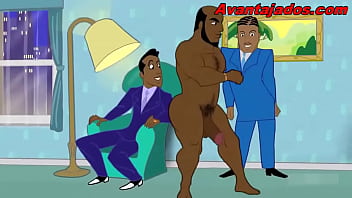 Sexo gay cartoon dotado