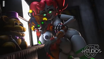 Five nights at freddy\’s animatronic peladas fazendo sexo