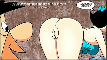 Sexo caseiro cartoon quadrinhos