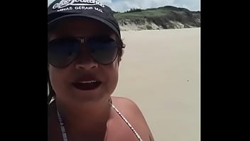 Sexo buceta praia