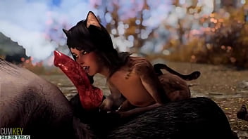 Werewolf sex animation