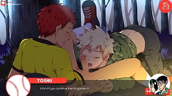 Gay sex hot in the forest