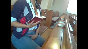 Sex masturbation in the church