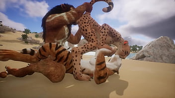 Animais silvestres fazendo sexo