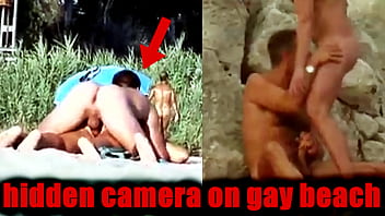 Gay porn public sex in the beach