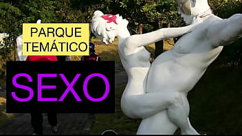 Anal sex sculpture