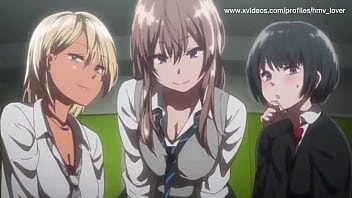 Animes escolar harem com cenas de sexo