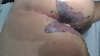 Bruna butterfly sex anal gif