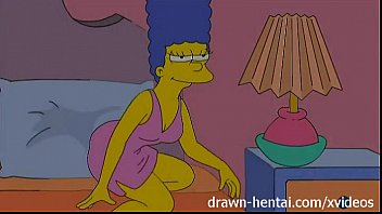 Marge e homer fazendo sexo